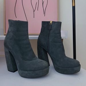 AUTHENTIC PRADA ANKLE BOOTS